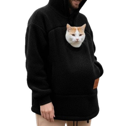 Plush Fleece Hooded Pullover